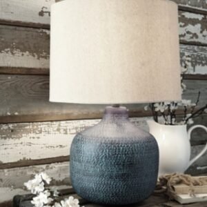 Malthace Table Lamp, Patina