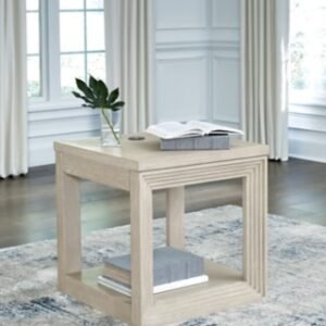 Marxhart End Table, Bisque