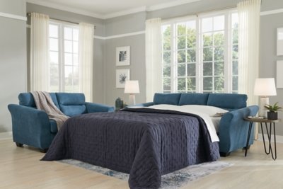 Miravel Queen Sofa Sleeper, Indigo
