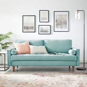 Modway Velour Sofa, Mint