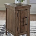 Moriville Chairside End Table, Grayish Brown