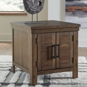 Moriville End Table, Grayish Brown