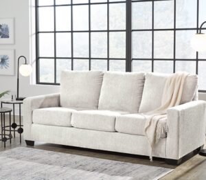 Rannis Queen Sofa Sleeper, Snow