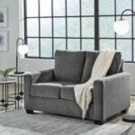 Rannis Twin Sofa Sleeper, Pewter