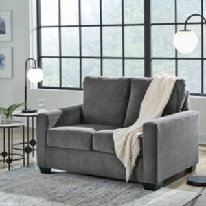 Rannis Twin Sofa Sleeper, Pewter