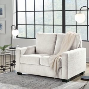 Rannis Twin Sofa Sleeper, Snow