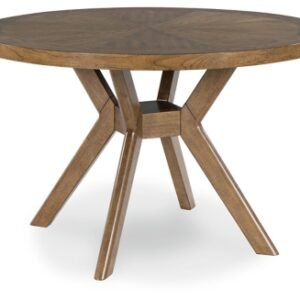 Roanhowe Dining Table, Brown, Wood