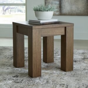 Rosswain End Table, Warm Brown