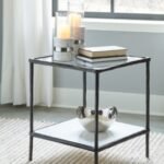 Ryandale Accent Table, Antique Black