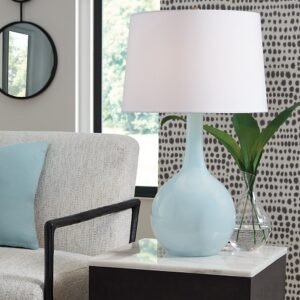 Rylanton Table Lamp, Aqua