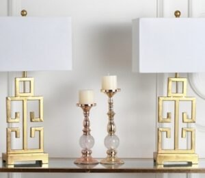 Safavieh Greek Key Table Lamp (Set of 2)