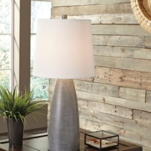 Shavontae Table Lamp (Set of 2), Gray