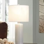 Steuben Table Lamp (Set of 2), White