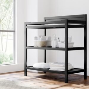 Storkcraft Alpine Changing Table, Black