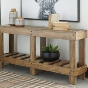Susandeer Sofa/Console Table, Brown