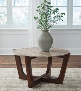 Tanidore Coffee Table, Warm Brown