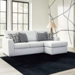 Tasselton Performance Fabric Sofa Chaise, Snow