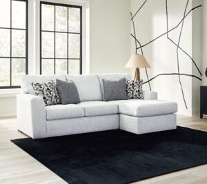 Tasselton Performance Fabric Sofa Chaise, Snow