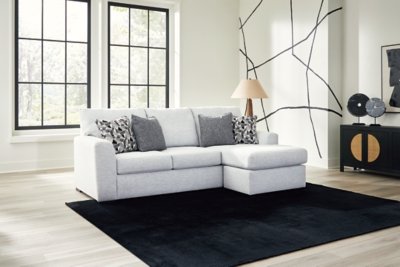 Tasselton Performance Fabric Sofa Chaise, Snow