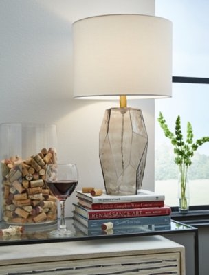 Taylow Table Lamp, Gray