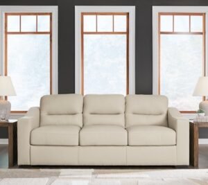 Treasure Trove Sofa Leather, Almond