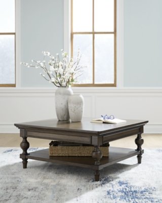 Veramond Coffee Table, Dark Brown