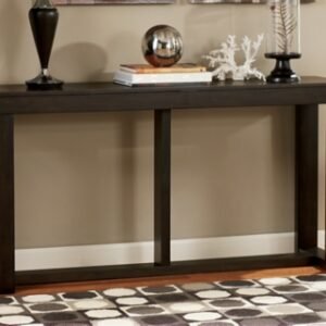 Watson Sofa/Console Table, Dark Brown