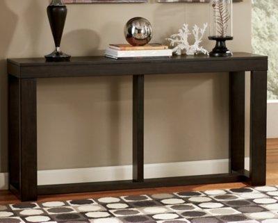 Watson Sofa/Console Table, Dark Brown