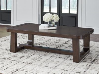 Breckington Coffee Table, Dark Brown