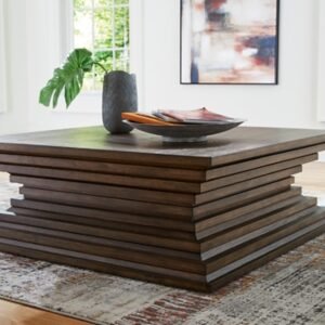 Hannodream Coffee Table, Warm Brown