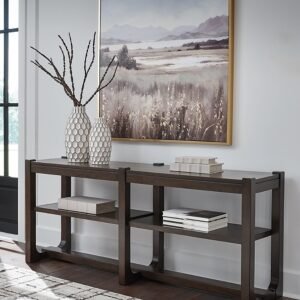 Breckington Sofa Table, Dark Brown