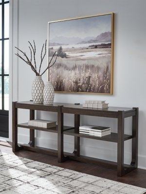 Breckington Sofa Table, Dark Brown