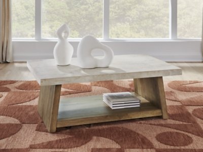 Brendalhouse Coffee Table, Light Brown
