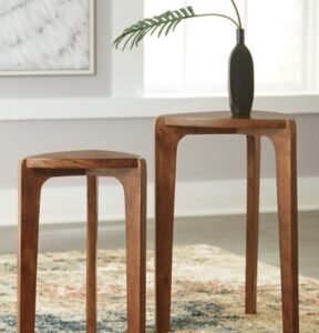 Brynnleigh Accent Table (Set of 2), Medium Brown