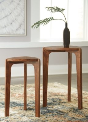 Brynnleigh Accent Table (Set of 2), Medium Brown