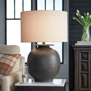 Carlenbury Table Lamp, Antique Brown