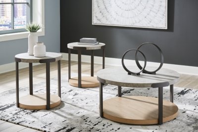 Darthurst Table (Set of 3), Light Brown