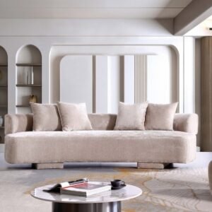 Manhattan Comfort Verandah Sofa, Beige