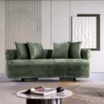 Manhattan Comfort Verandah Sofa, Olive Green