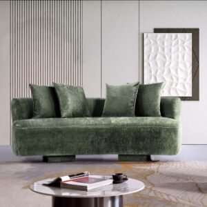 Manhattan Comfort Verandah Sofa, Olive Green