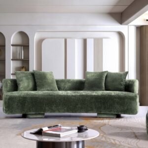 Manhattan Comfort Verandah Sofa, Olive Green