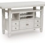 Robbinsdale Counter Height Dining Table, Antique White