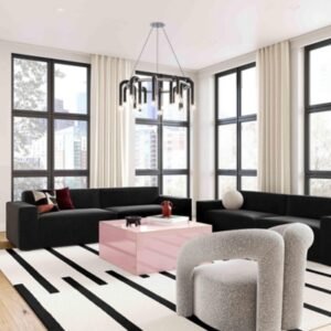 TOV Furniture Havana Coffee Table, Pink