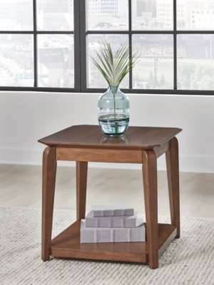 Trenmour End Table, Medium Brown
