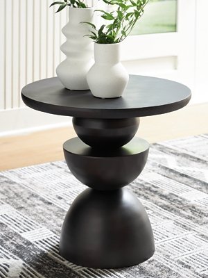 Kurtson Accent Table, Bronze Finish