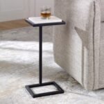Exalted Living Elegant Martini Table, Black