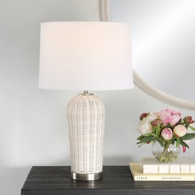 Exalted Living Table Lamp, White