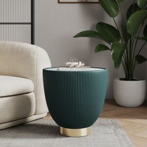Manhattan Comfort Anderson Accent End Table, Green
