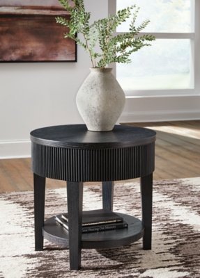 Marstream End Table, Black