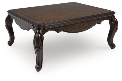 Maylee Coffee Table, Dark Brown